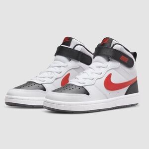 Nike Court Borough Mid 2 Big Kids' Shoes Size 4